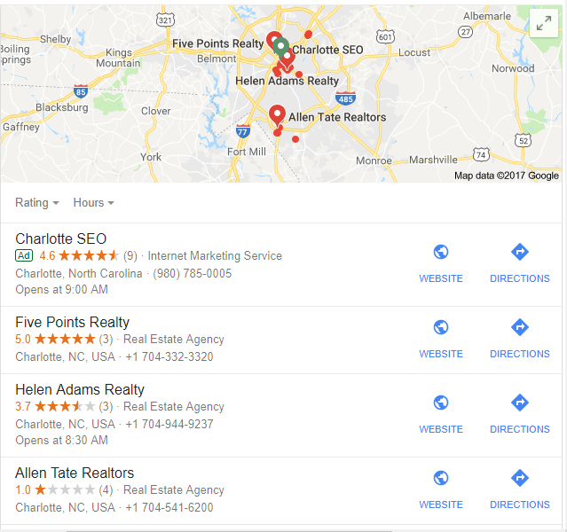 Local SEO for Real Estate Agencies gmb