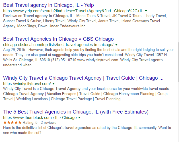 Local SEO for Travel Agencies meta description