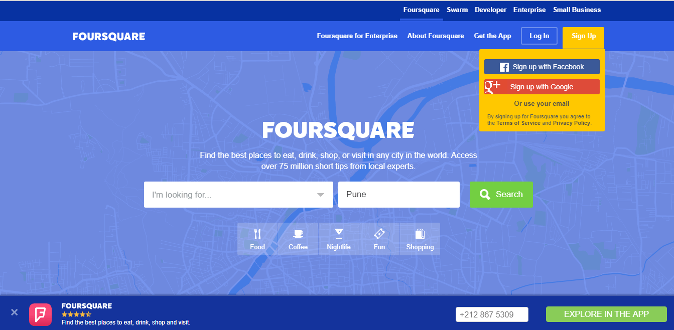 Add Business to Foursquare 2 TribeLocal